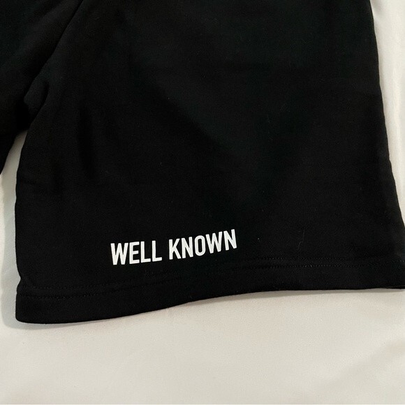 NWT WELL KNOWN STUDIOS The Broome Shorts Black Size XL - Picture 6 of 10